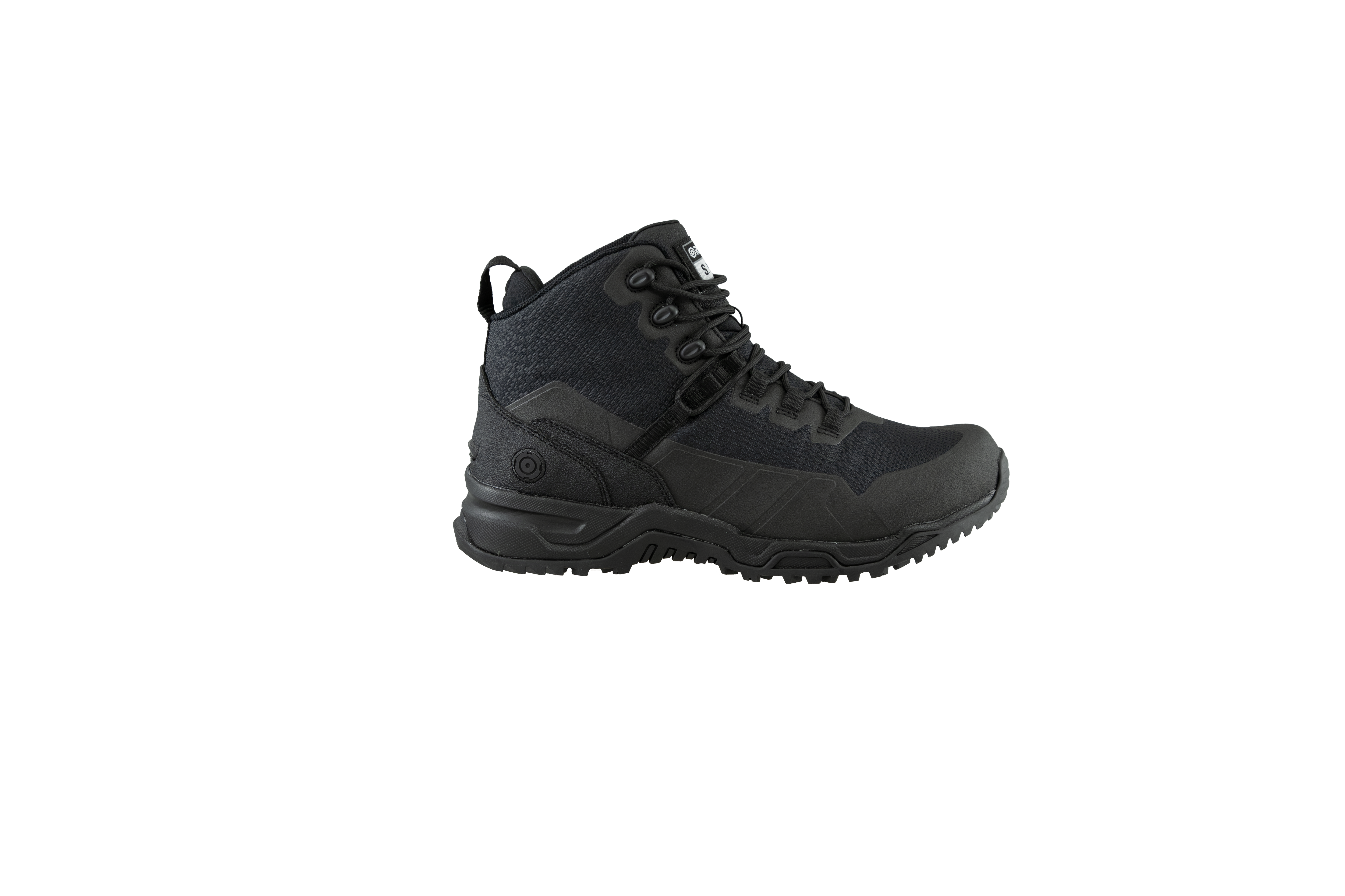 Original SWAT best police boots with a lace-up closure, rubber outsole, and mesh fabric upper designed for performance and comfort.