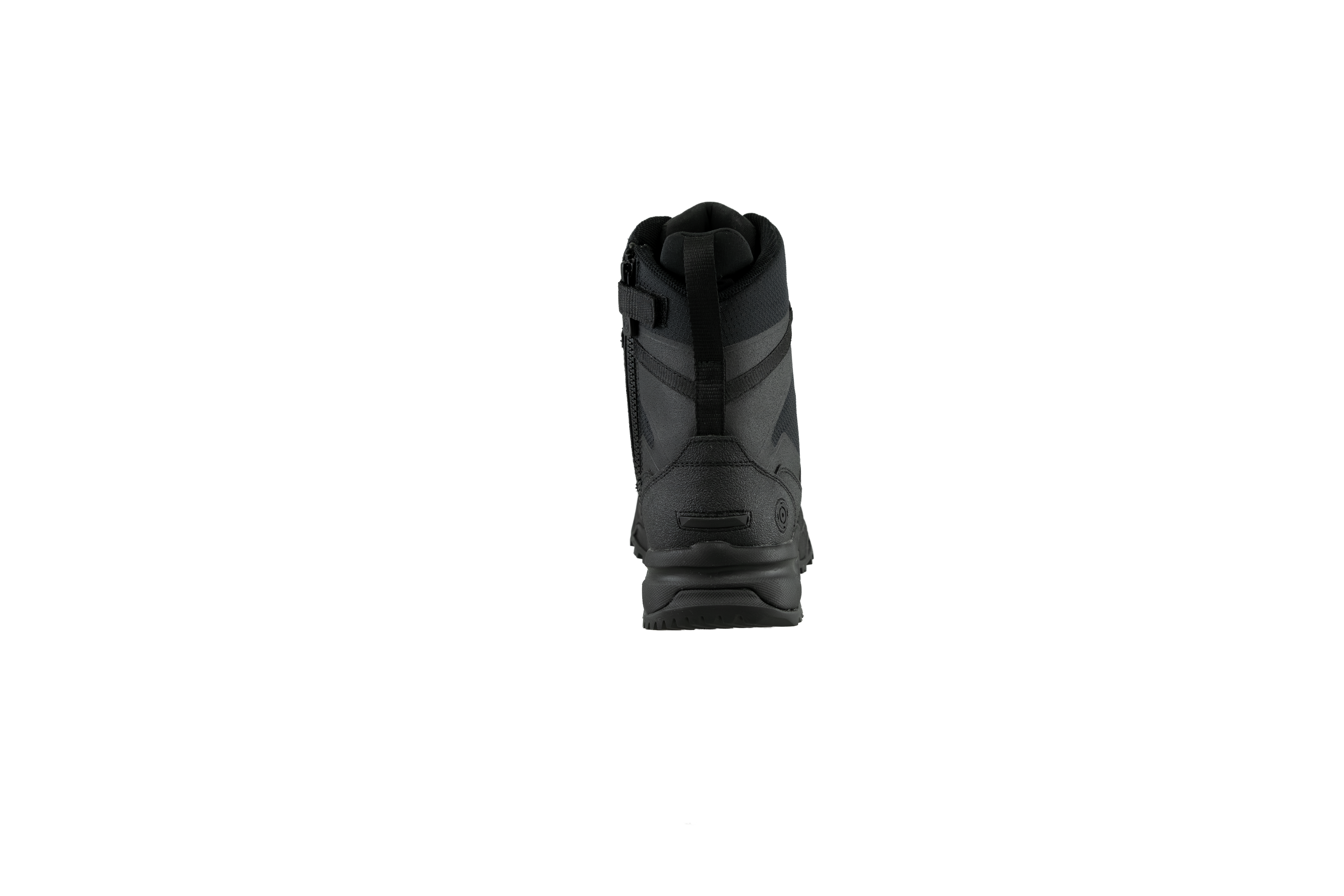 Original SWAT best police boots with a side zipper, featuring a non-marking rubber outsole.