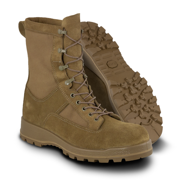 Photo of a pair of Altama® Wrath 8 inch ar 670-1 American made combat boots