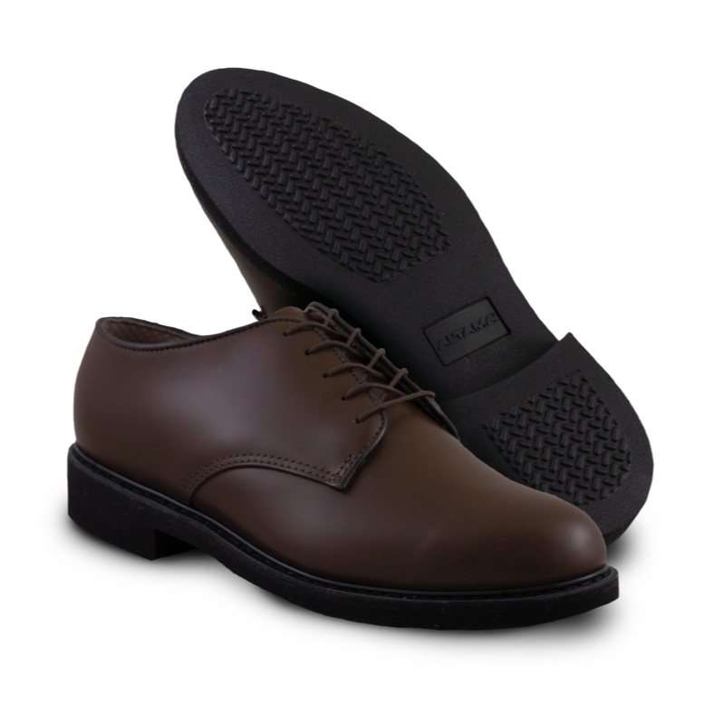 altama dress oxford brown leather shoes Men's O2 USA Made 609304 5 Regular Brown 2024WEEK40