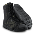 Photo of a pair of Altama® Maritime 8 inch black camo zero drop boots