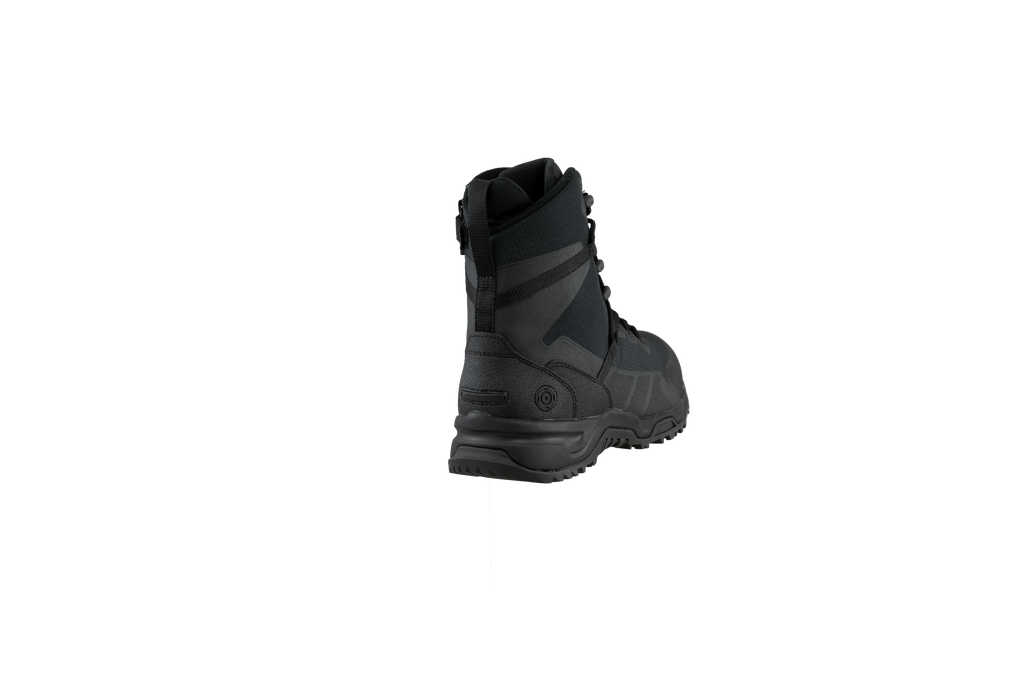 Original SWAT best police boots with a side zipper, featuring a non-marking rubber outsole.