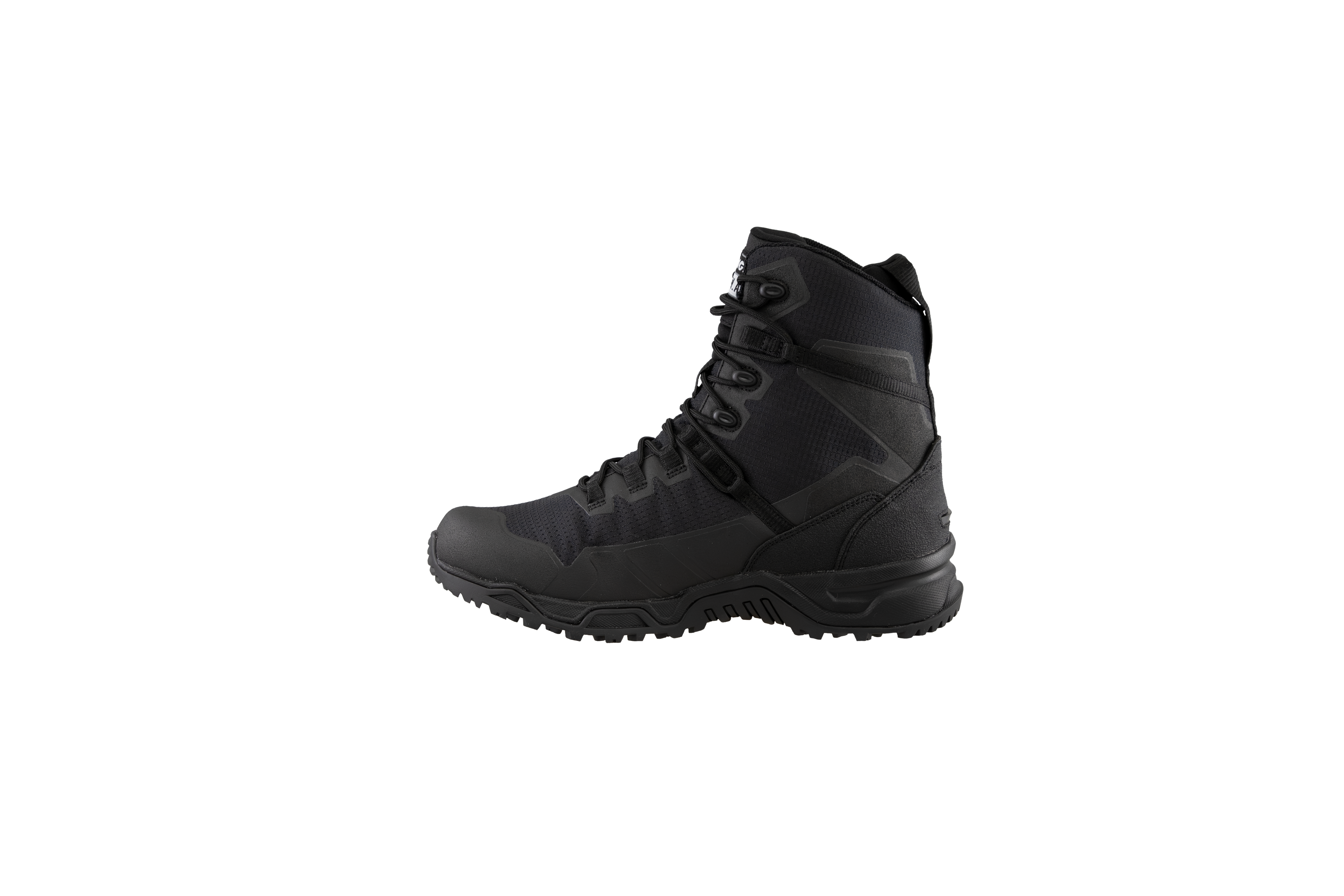 Original SWAT best police boots featuring a non-marking rubber outsole.