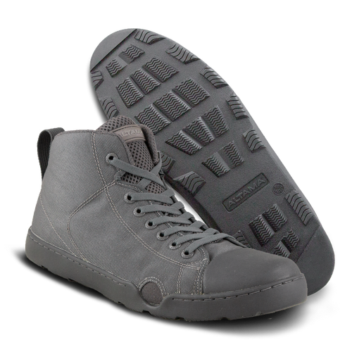 Photo of a pair of Altama® Maritime Mid grey zero drop boots