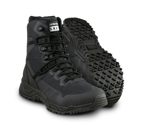 Photo of a pair of best police boots the Original S.W.A.T.® Alpha Series provides slip resistance and all day comfort