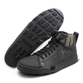 Photo of a pair of Altama® Maritime Mid black camo zero drop boots