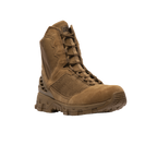 Original SWAT coyote tactical boots with a lace-up closure, rubber outsole, and mesh fabric upper designed for performance and comfort.
