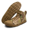 Photo of a pair of Altama® Maritime Mid multi camouflage zero drop boots