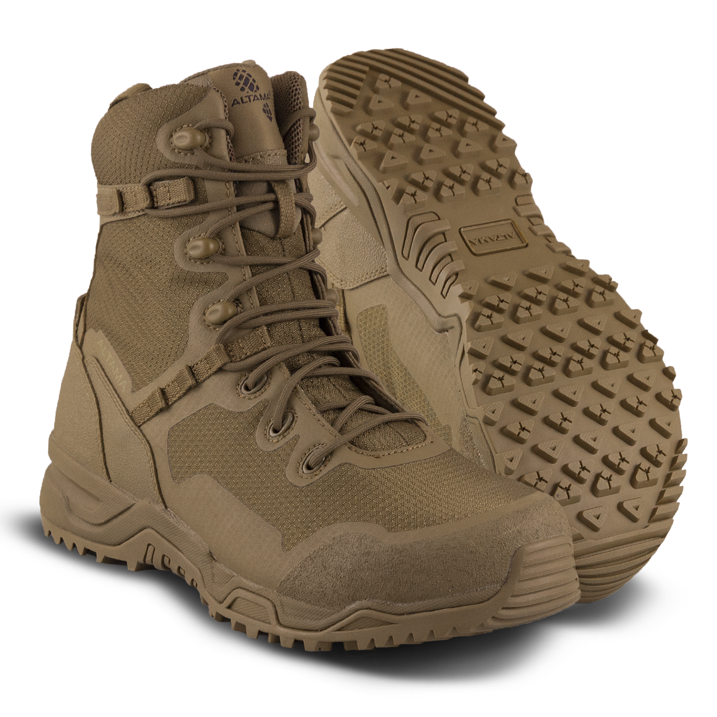 Photo of a pair of Altama® Raptor 8 inch safety toe tactical boots