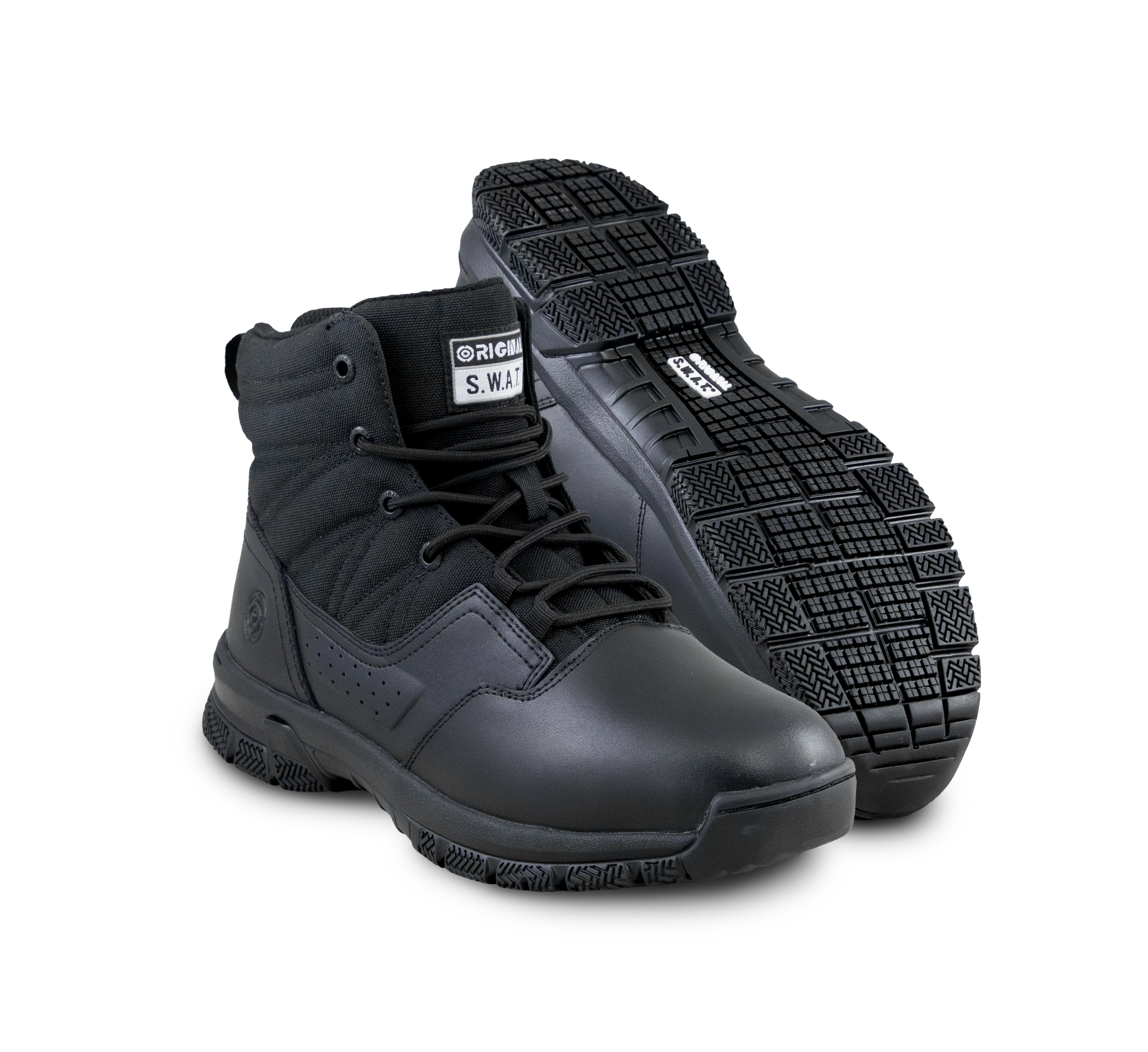 Photo of a pair of Original SWAT® Protec 6" slip resistant boots