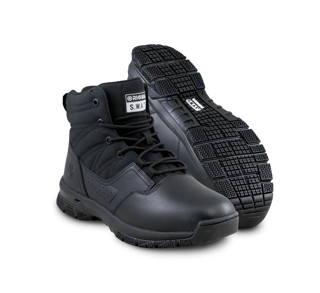 SWAT （座っと）Tactical　／　BLACK Affordable Black Work Boots for Every Budget – The Original