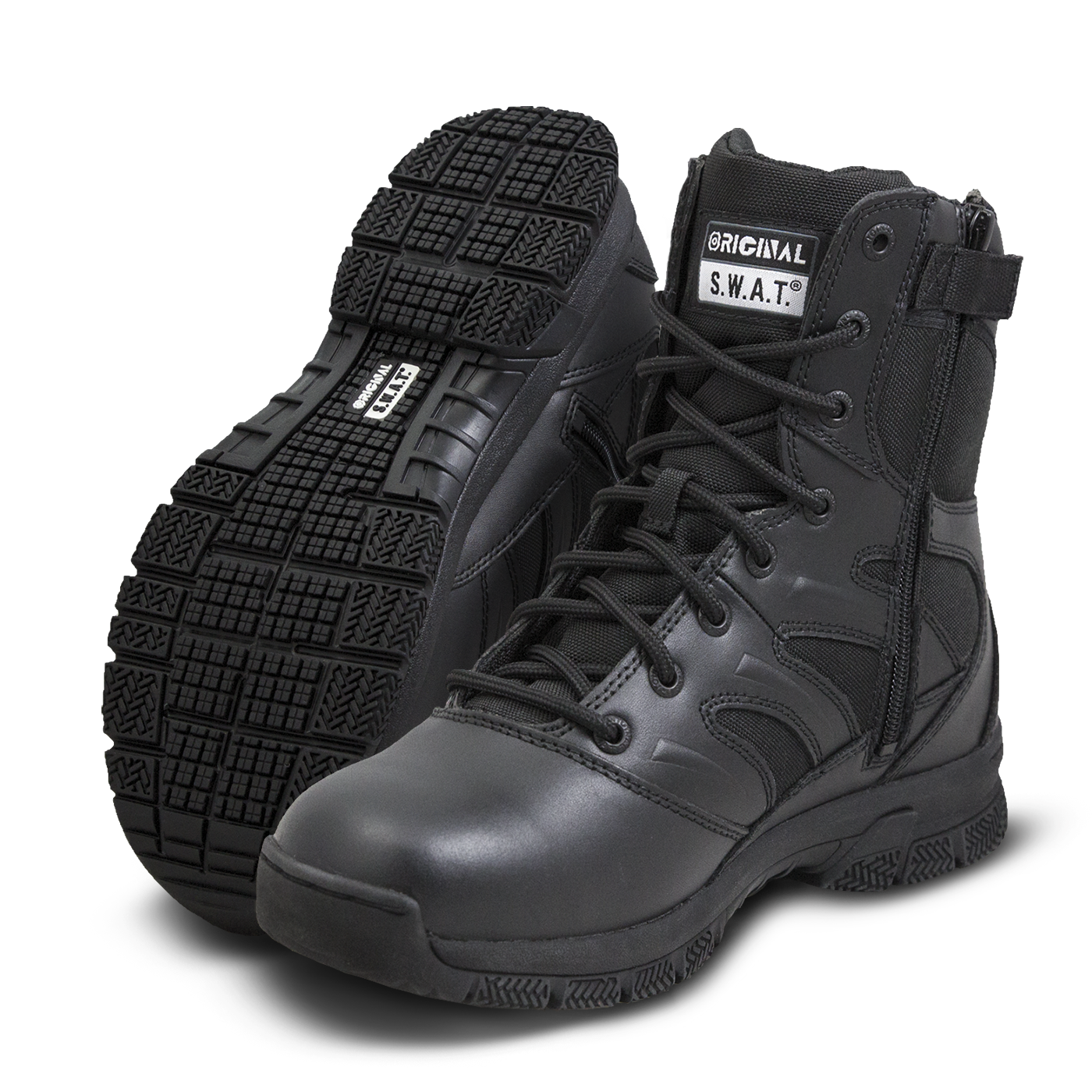 Force 8" Side-Zip Tactical Boots