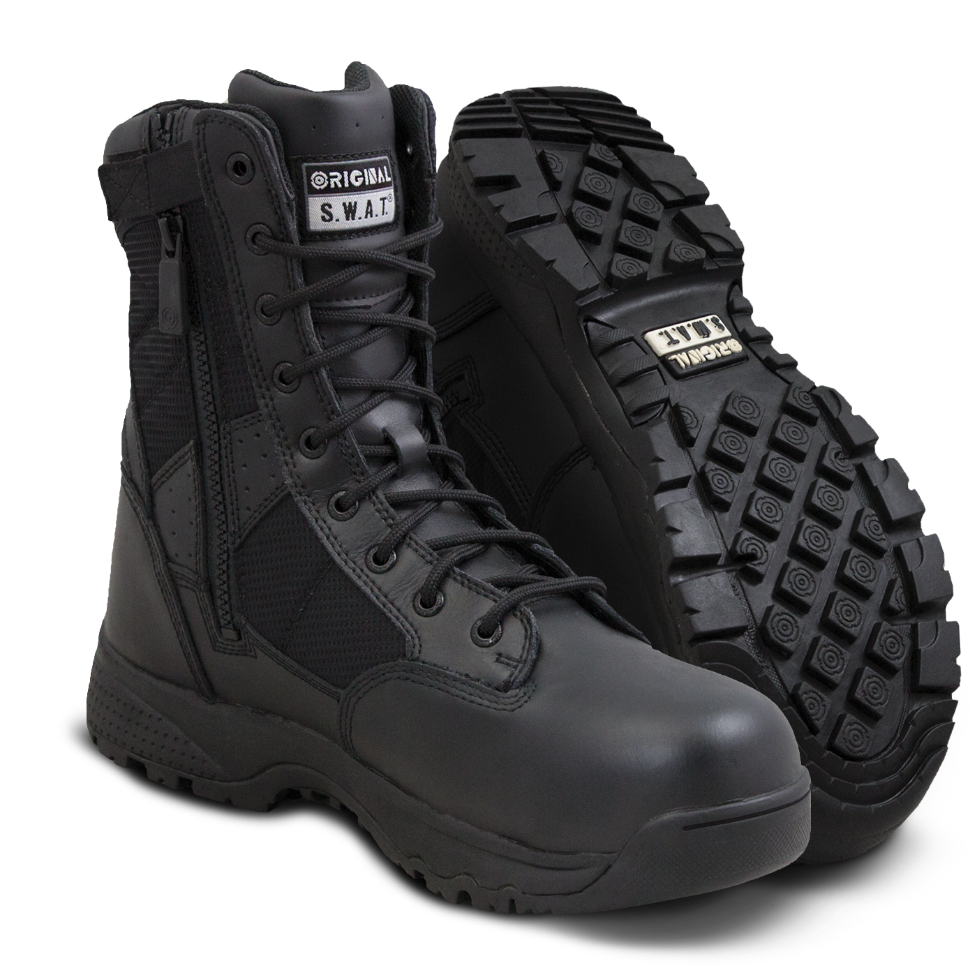 Photo of a pair of Original Swat® Metro 9 inch safety toe tactical boots