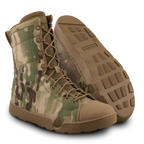 Photo of a pair of Altama® Maritime 8 inch multicam zero drop boots