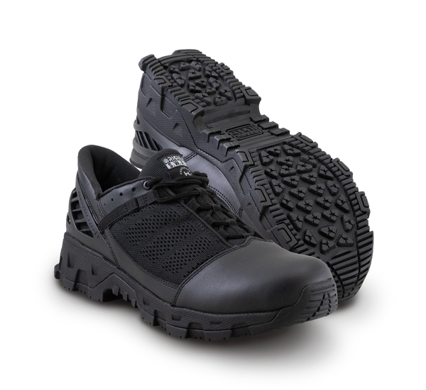 Photo of a pair of Original Swat® Alpha Freedom Hands Free 3 inch safety toe tactical boots