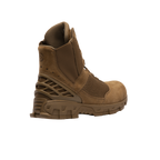 Original SWAT coyote tactical boots with a lace-up closure, rubber outsole, and mesh fabric upper designed for performance and comfort.