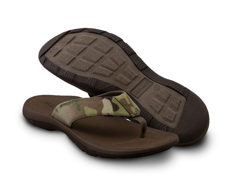 Photo of a pair of Altama® SFB lightweight multicam sandals