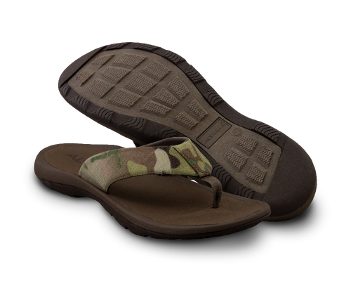 Photo of a pair of Altama® SFB lightweight multicam sandals