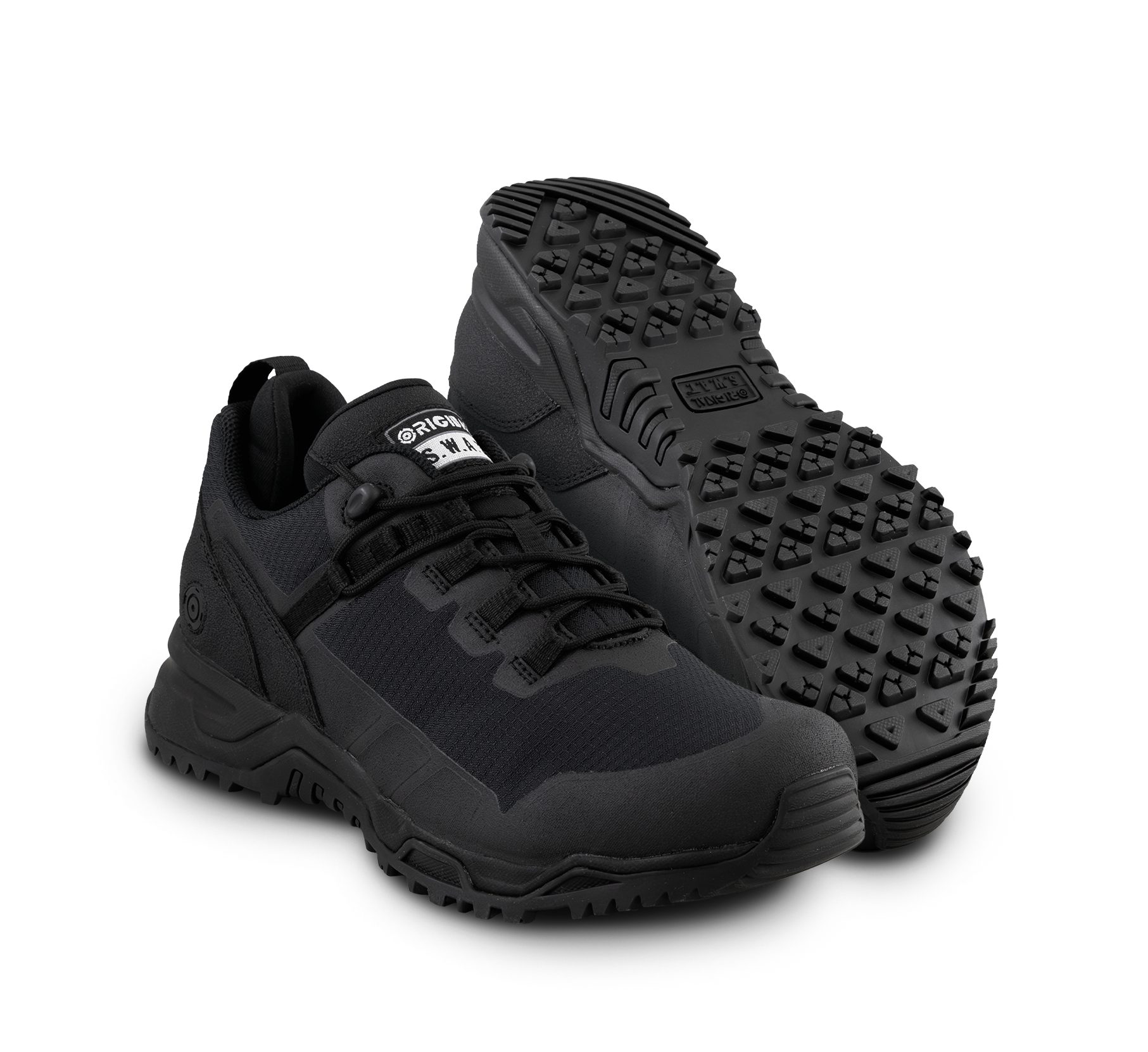 Photo of a pair of best police boots the Original S.W.A.T.® Alpha Series provides slip resistance and all day comfort