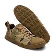 Photo of a pair of Altama® Maritime Low multicam zero drop boots
