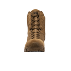 Original SWAT coyote tactical boots with a lace-up closure, rubber outsole, and mesh fabric upper designed for performance and comfort.