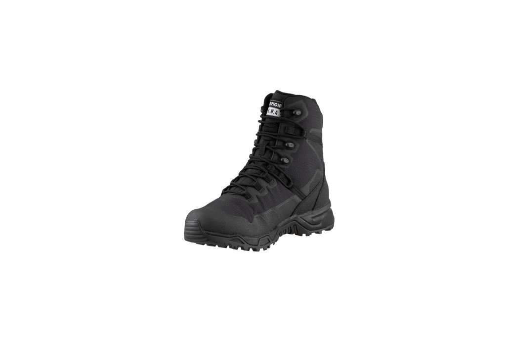 Original SWAT best police boots featuring a non-marking rubber outsole.