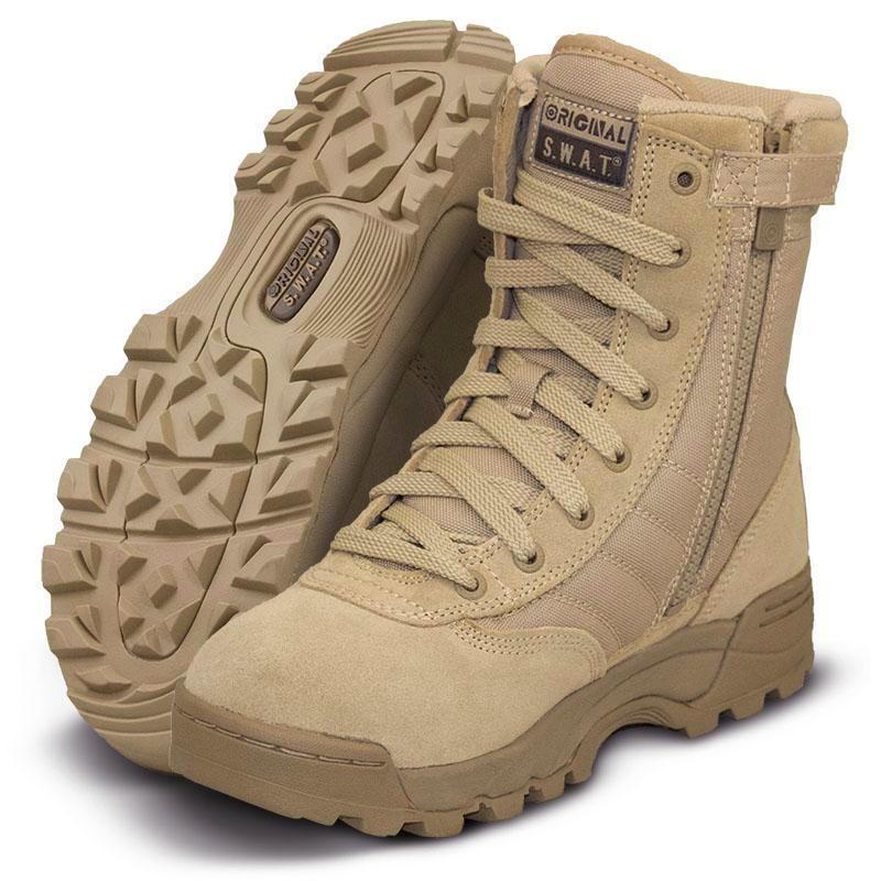 Photo of a pair of Original Swat Classic 9" Tan Tactical Boots