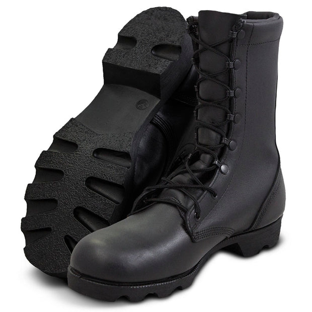 Leather Combat Boot 10"